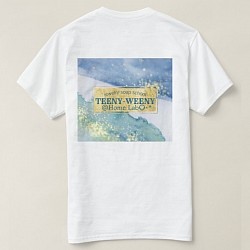 TEENY-WEENY＠Home Lab◡̈⃝︎⋆︎* オリジナルTシャツ　裏